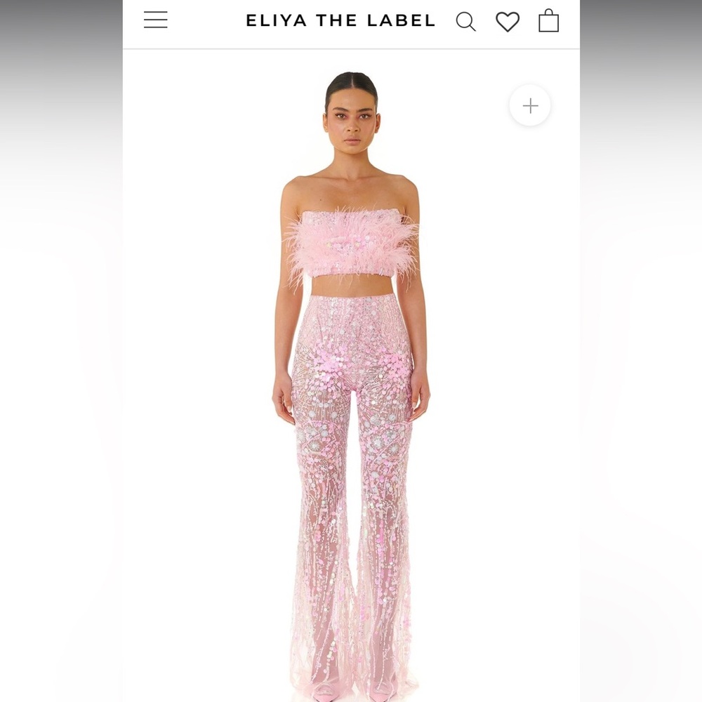 Sold Out, Never worn, Eliya the Label Heather Top & Alyce Pant Matching Set